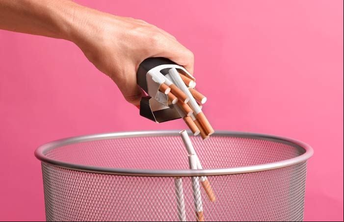tirar cigarros