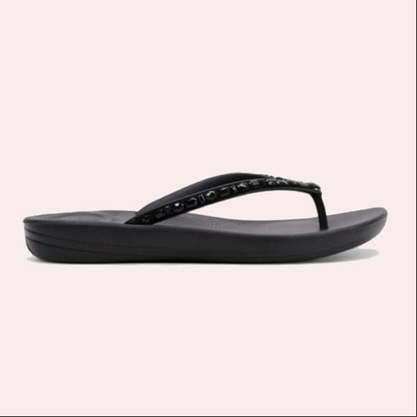 iQUSHION chanclas negras