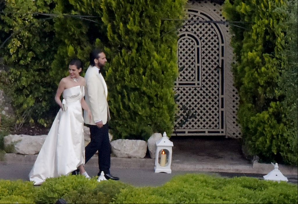 Carlota Casiraghi en su boda, 2019