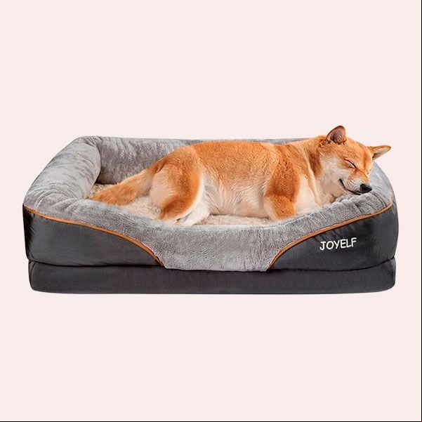 La mejor para perros grandes: JOYELF Large Cama de Espuma viscoelástica