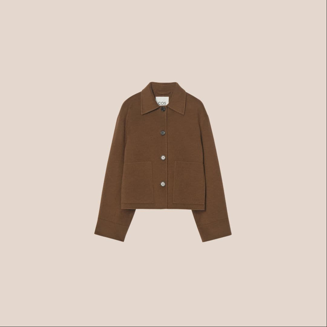 chaqueta marron chocolate