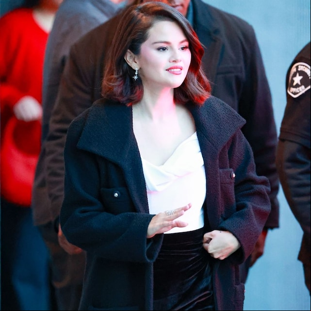 Selena Gomez sin su anillo de compromiso