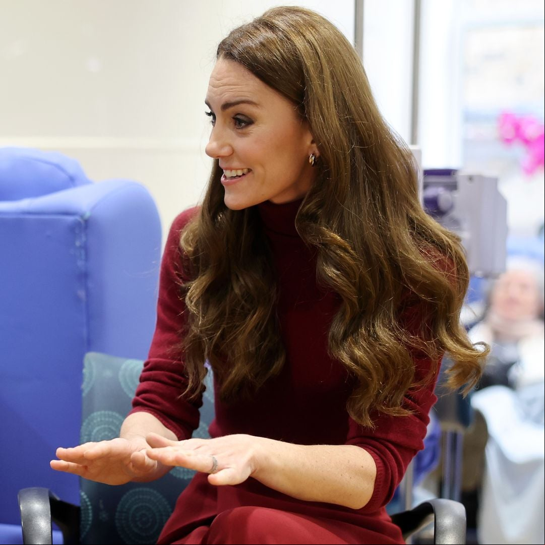 Princess of Wales , Kate Middleton , during a visit to the Royal Marsden Hospital, London, where she received her cancer treatment,