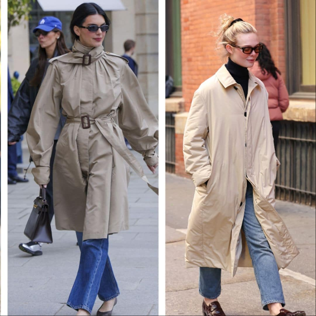 Por esta razón, todas las 'celebs' llevan gabardina en esta temporada
