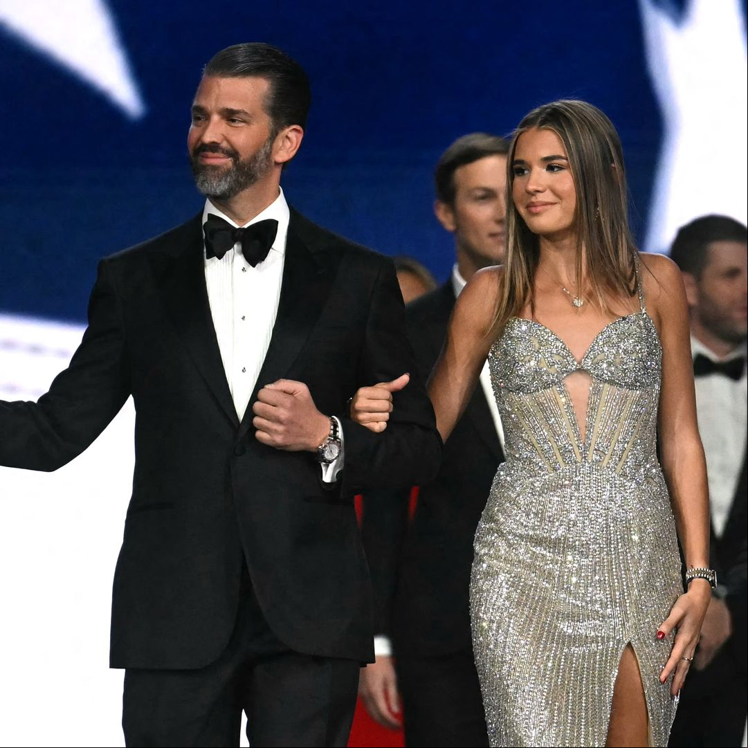 Kai y Chloe Trump, hijas de Donald Trump Jr., conquistan la gala inaugural en Washington