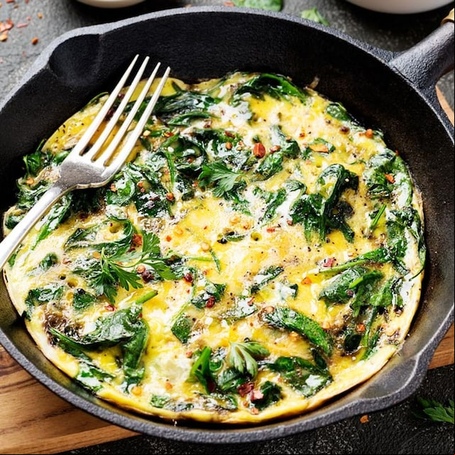 tortilla espinac adob