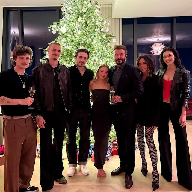 La familia Beckham disfrutando las Navidades en Miami