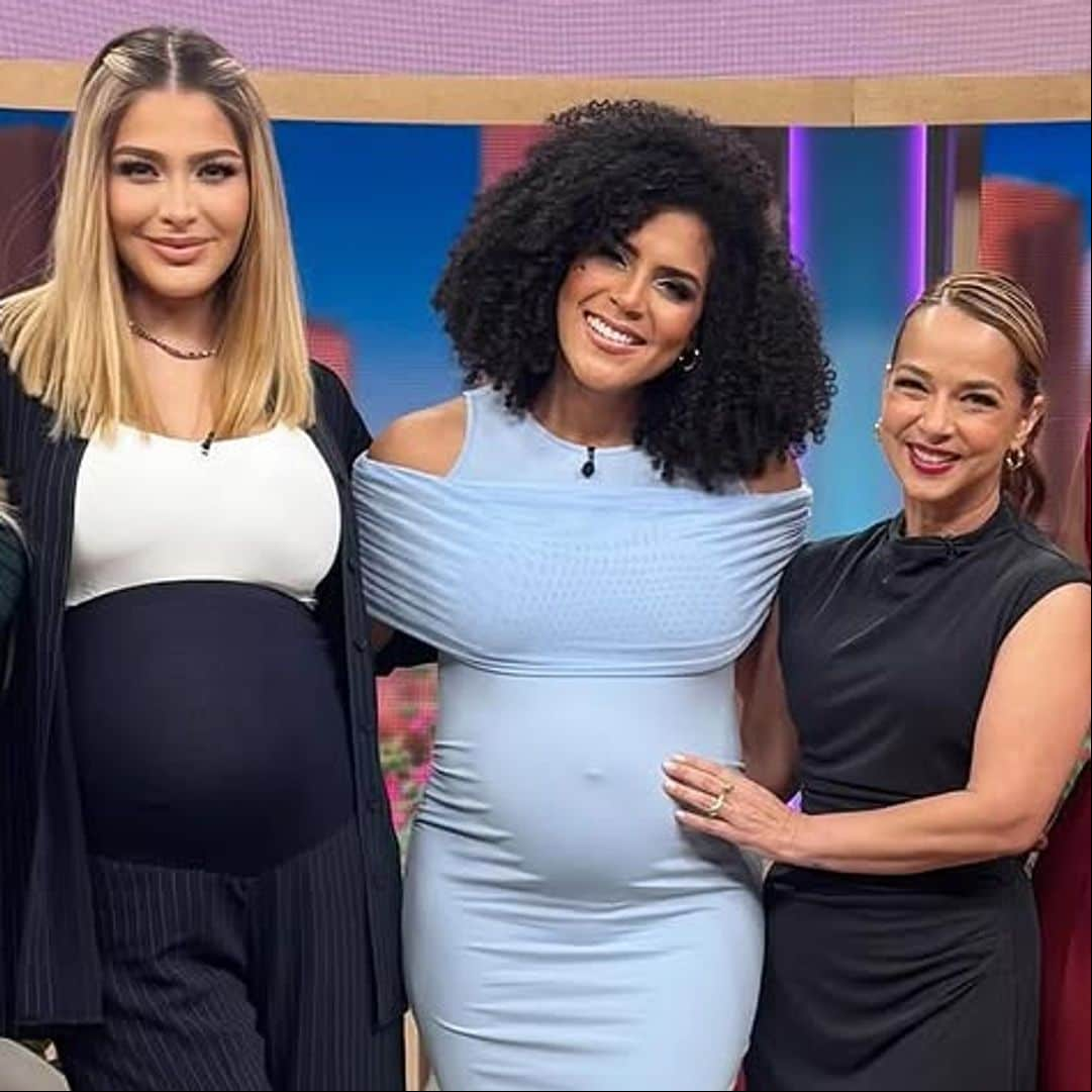 Francisca y Migbelis Castellanos comparten la ilusión de que pronto conocerán a su bebés