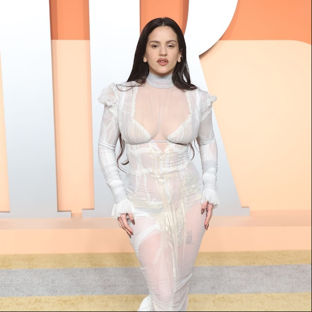 Rosalía en la fiesta de los Oscar 2025