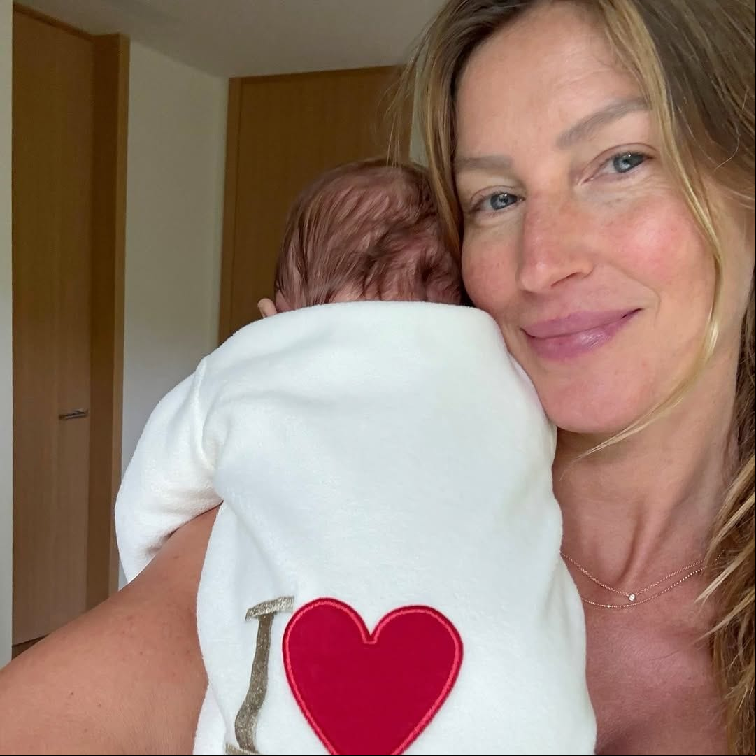 Gisele Bündchen comparte las primeras imágenes de su bebé