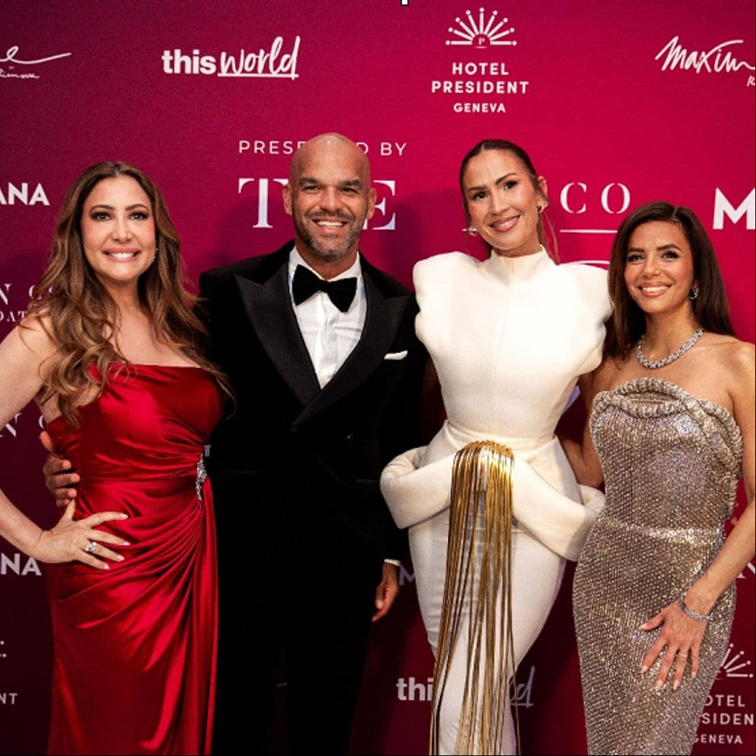 Entramos en la fiesta solidaria de Eva Longoria en Suiza