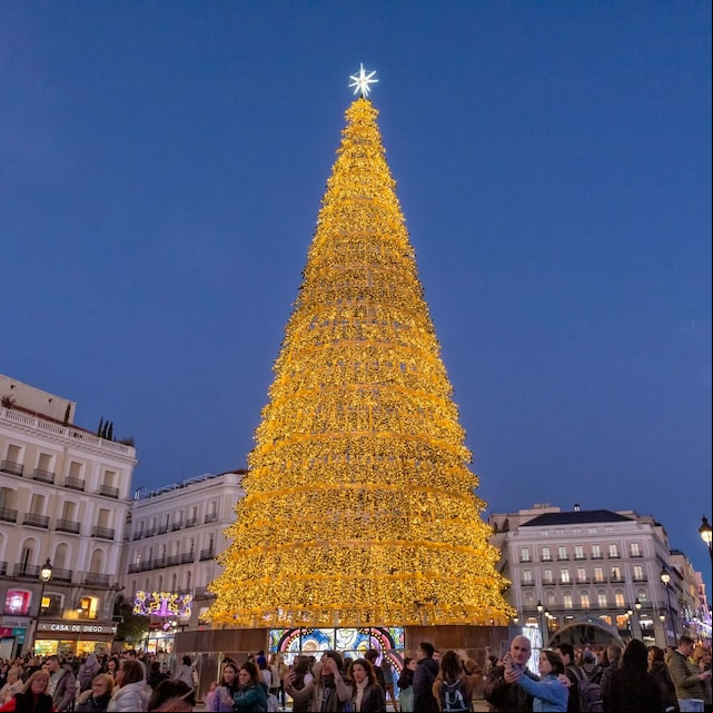 Luces de Navidad en Madrid del año 2023-2024