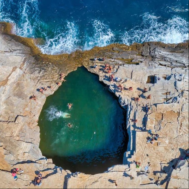 piscina natural grecia