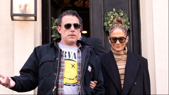 Ben Affleck and Jennifer Lopez