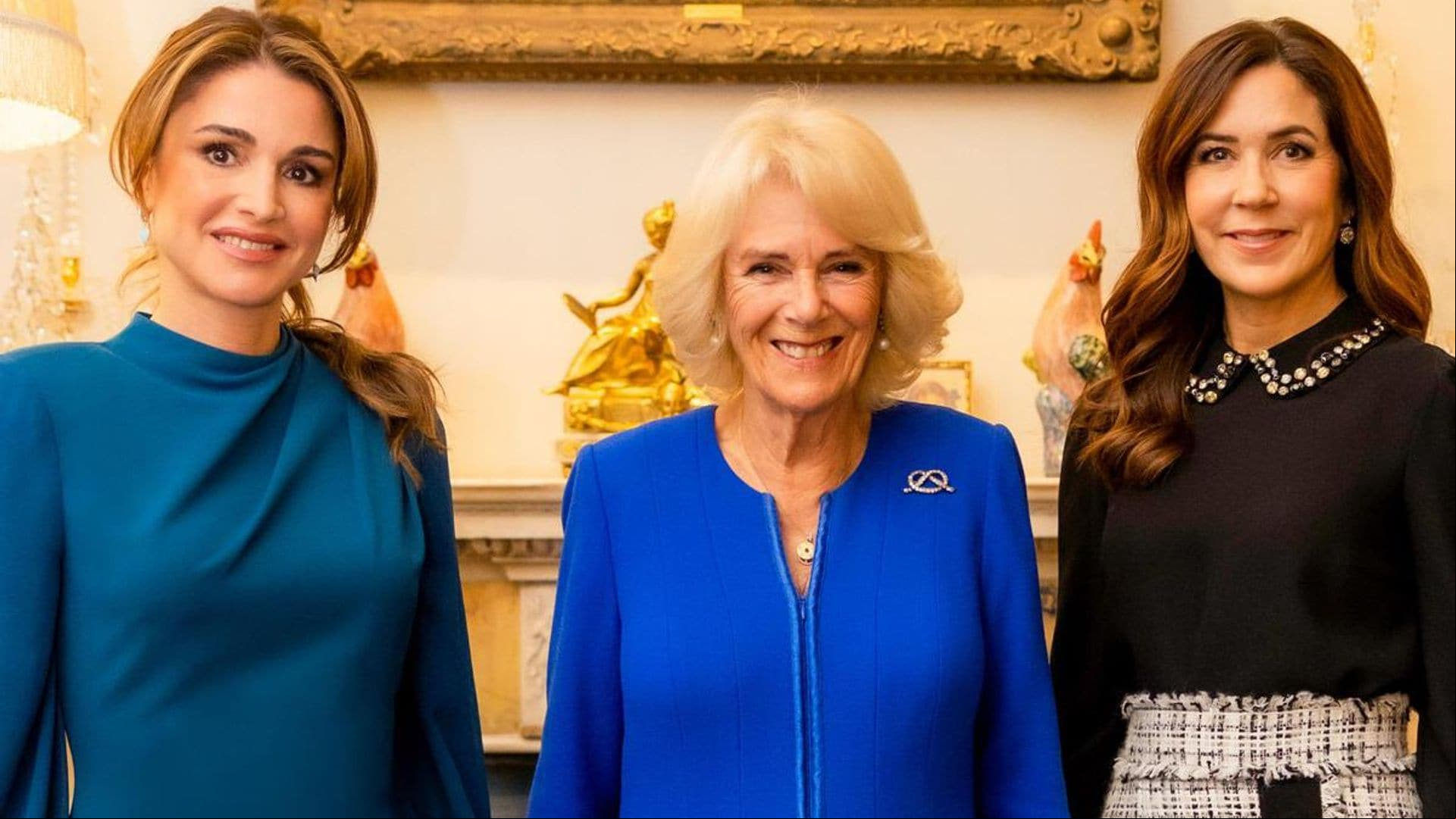 Queen Rania has ‘lovely afternoon’ with Queen Consort Camilla and Crown Princess Mary