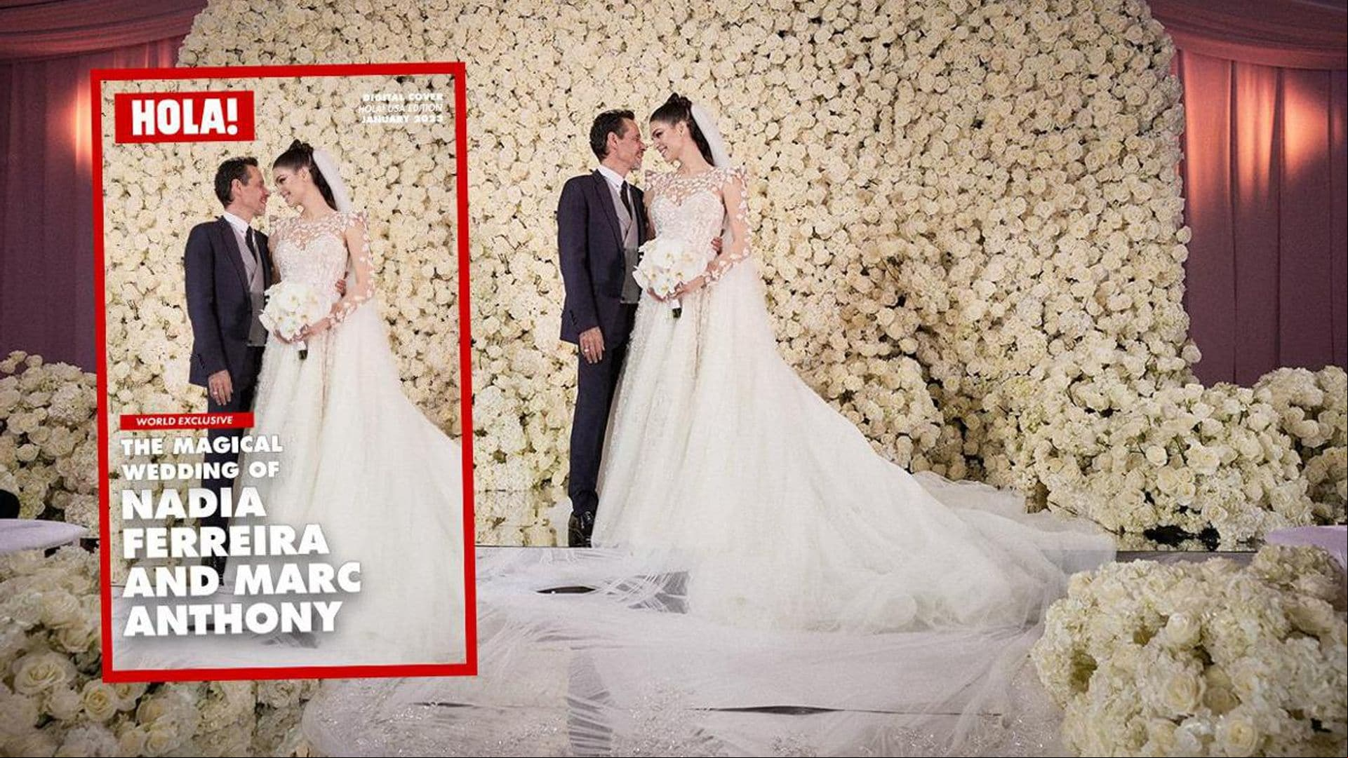 Inside Marc Anthony and Nadia Ferreira’s magical wedding