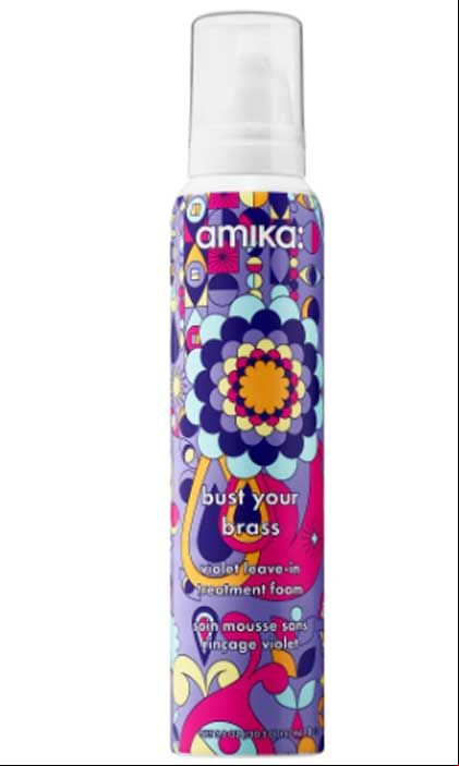 amika Bust Your Brass Violet Leave In Treatment