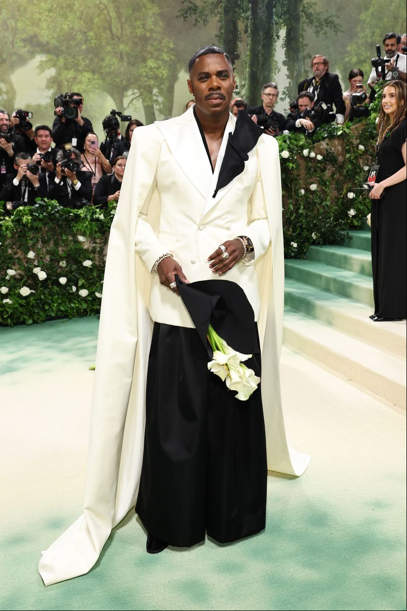 Domingo attended his first Met Gala in 2023