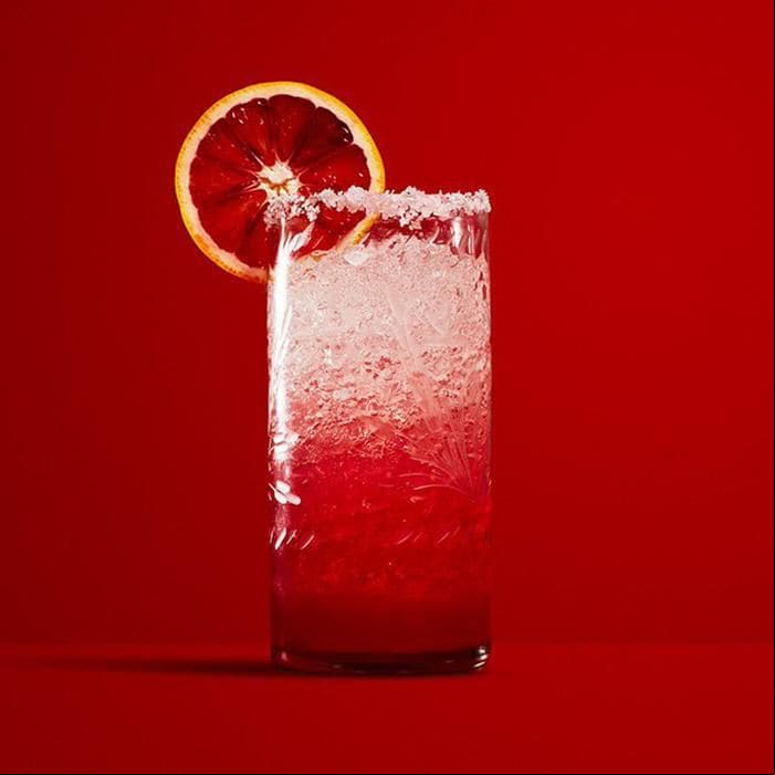 Blood Orange Paloma by Jose Cuervo TradicionalSilver