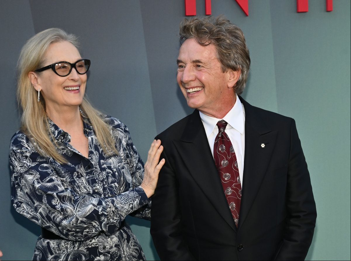 Streep and Short play each other's love interests on "Only Murders in the Building"