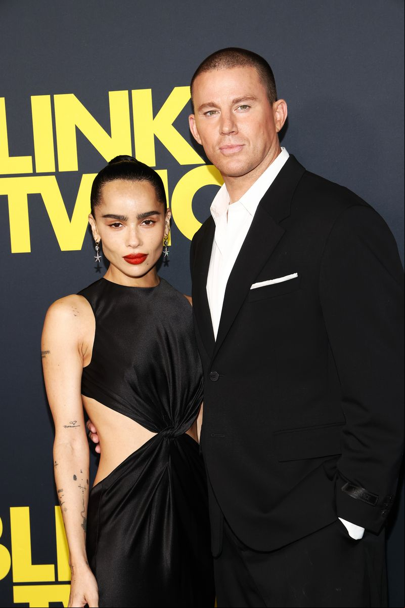Zoë Kravitz, Channing Tatum at the "Blink Twice" Los Angeles Premiere 
