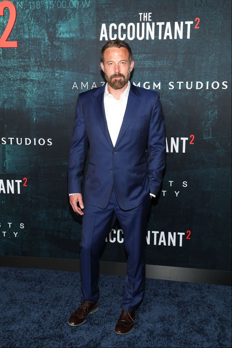 Ben Affleck attends the Los Angeles premiere of Amazon MGM Studios "The ant 2" 