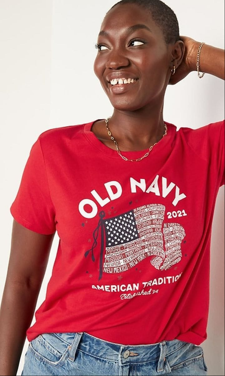 2021 U.S. Flag Graphic Tee
