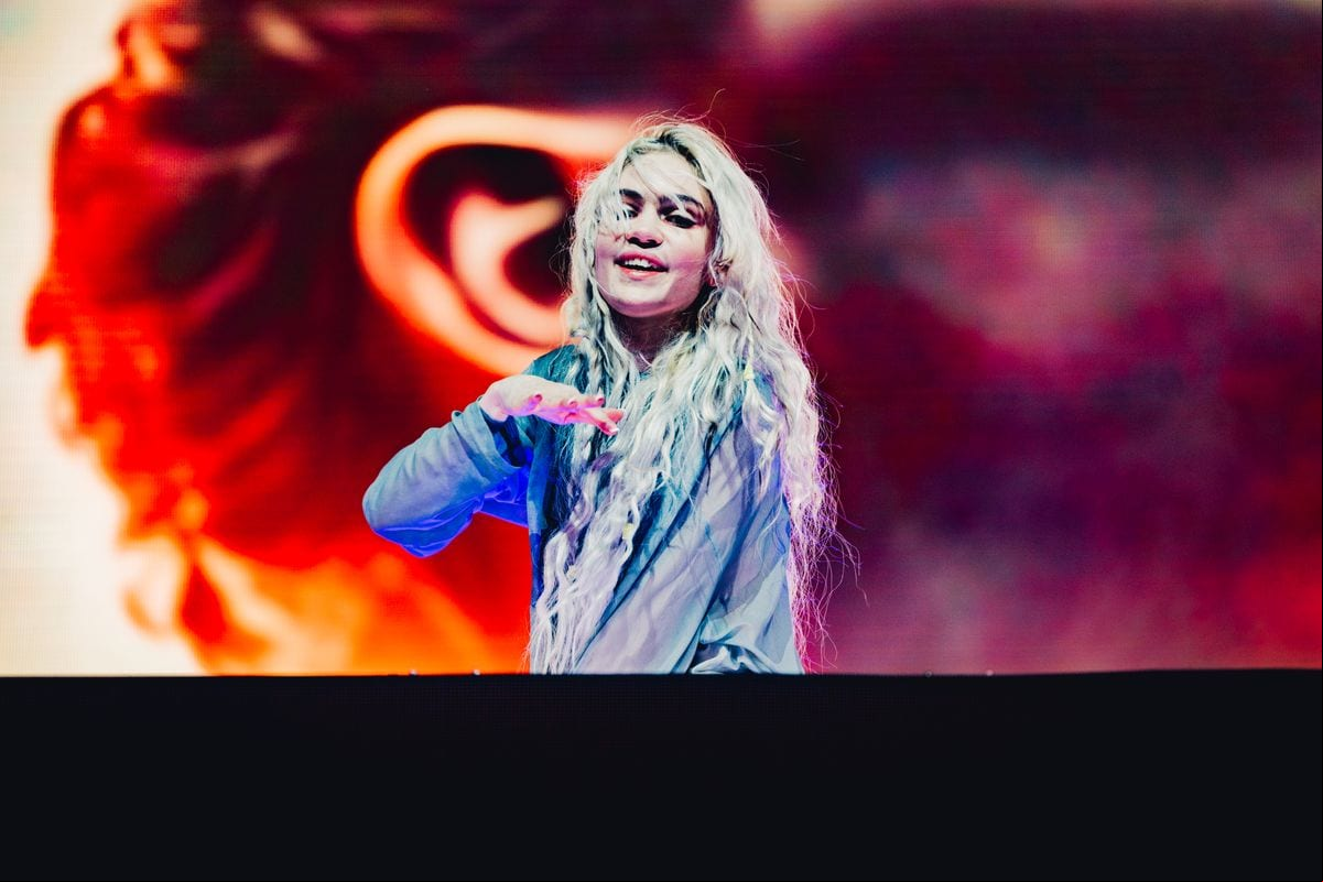 Grimes at Coachella
