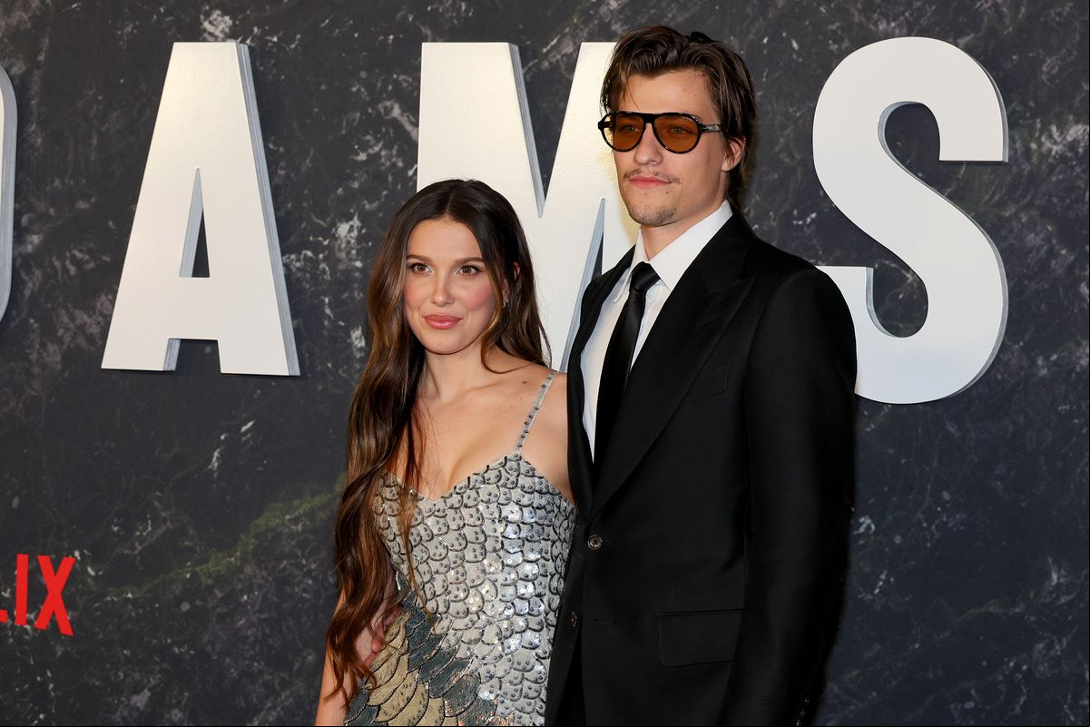 Millie Bobby Brown and Jake Bongiovi