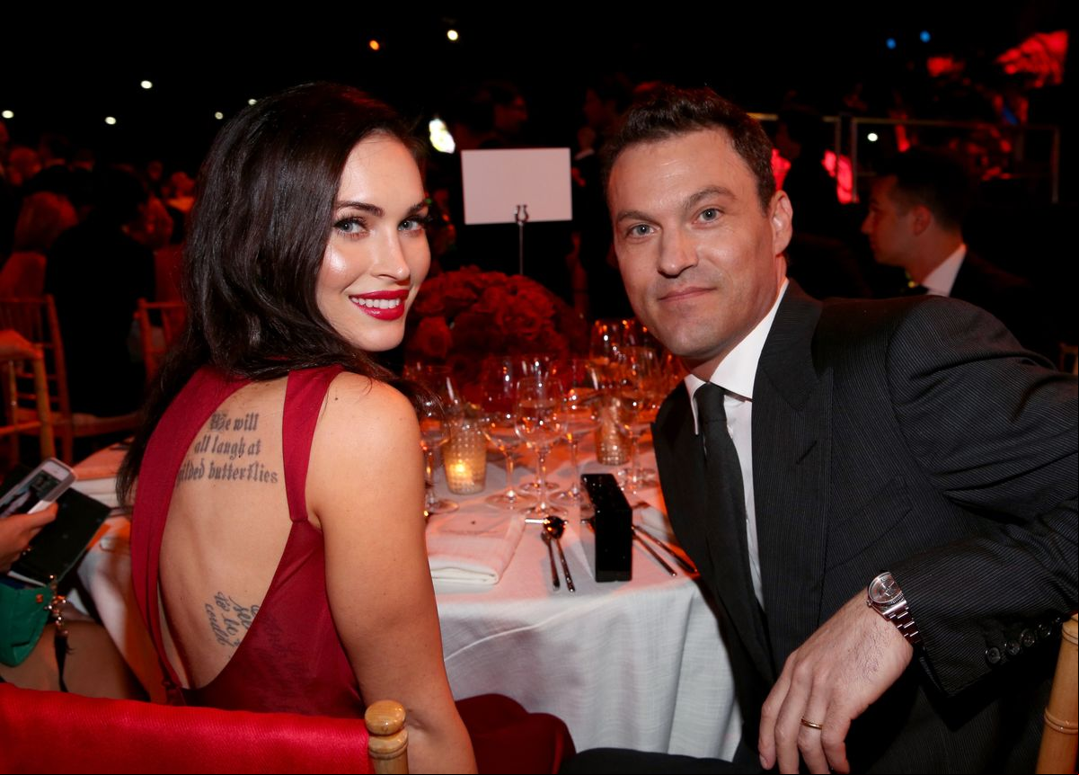 Megan Fox and Brian Austin Green in 2014