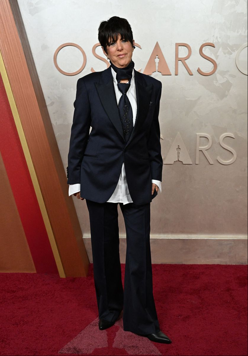 US songwriter Diane Warren attends the 97th Annual Academy Awards at the Dolby Theatre in Hollywood, California on March 2, 2025. (Photo by Robyn Beck / AFP) (Photo by ROBYN BECK/AFP via Getty Images)           